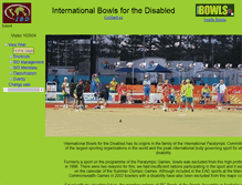 Tablet Screenshot of interdisabledbowls.org